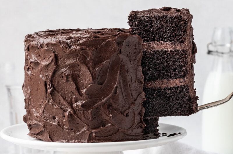 The Best Chocolate Layer Cake - The Hungry Kitchen